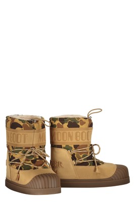 Pre-owned Palm Angels Moncler  X Moon Boot Snow Boots In Brown