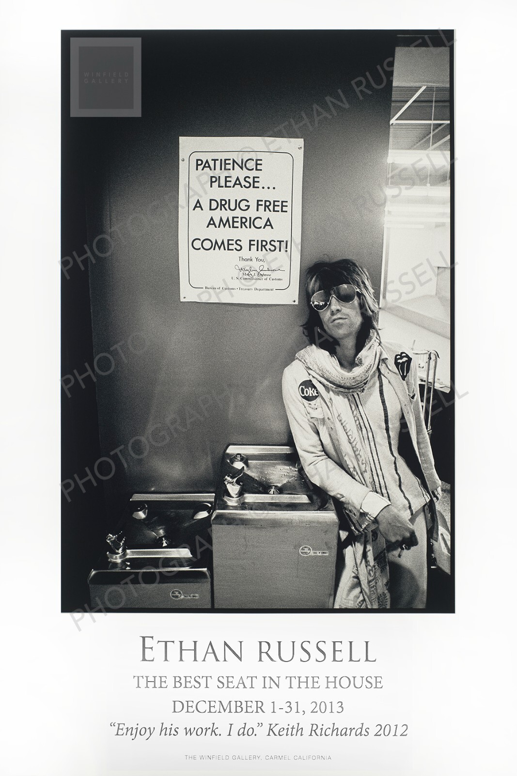 Keith richards 　即日発送 Keith Richards - Rotterdam Ahoy - October 1973 - Etsy
