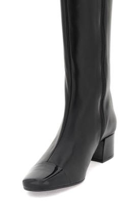 Pre-owned Carel Malaga Boots In Black