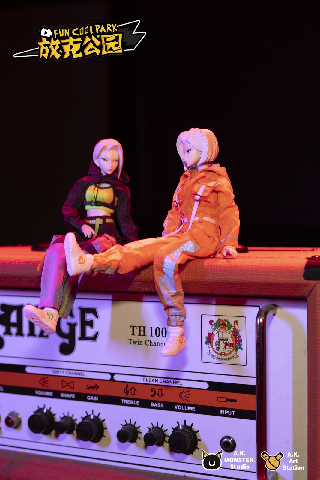 AK studio 1/6 FUN COOL PARK Sister 2 Body Set Inspection