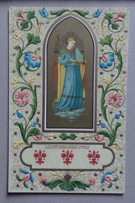 Th909) Cpa Religion Embossed - Scrocchi Milano - Italie Italia