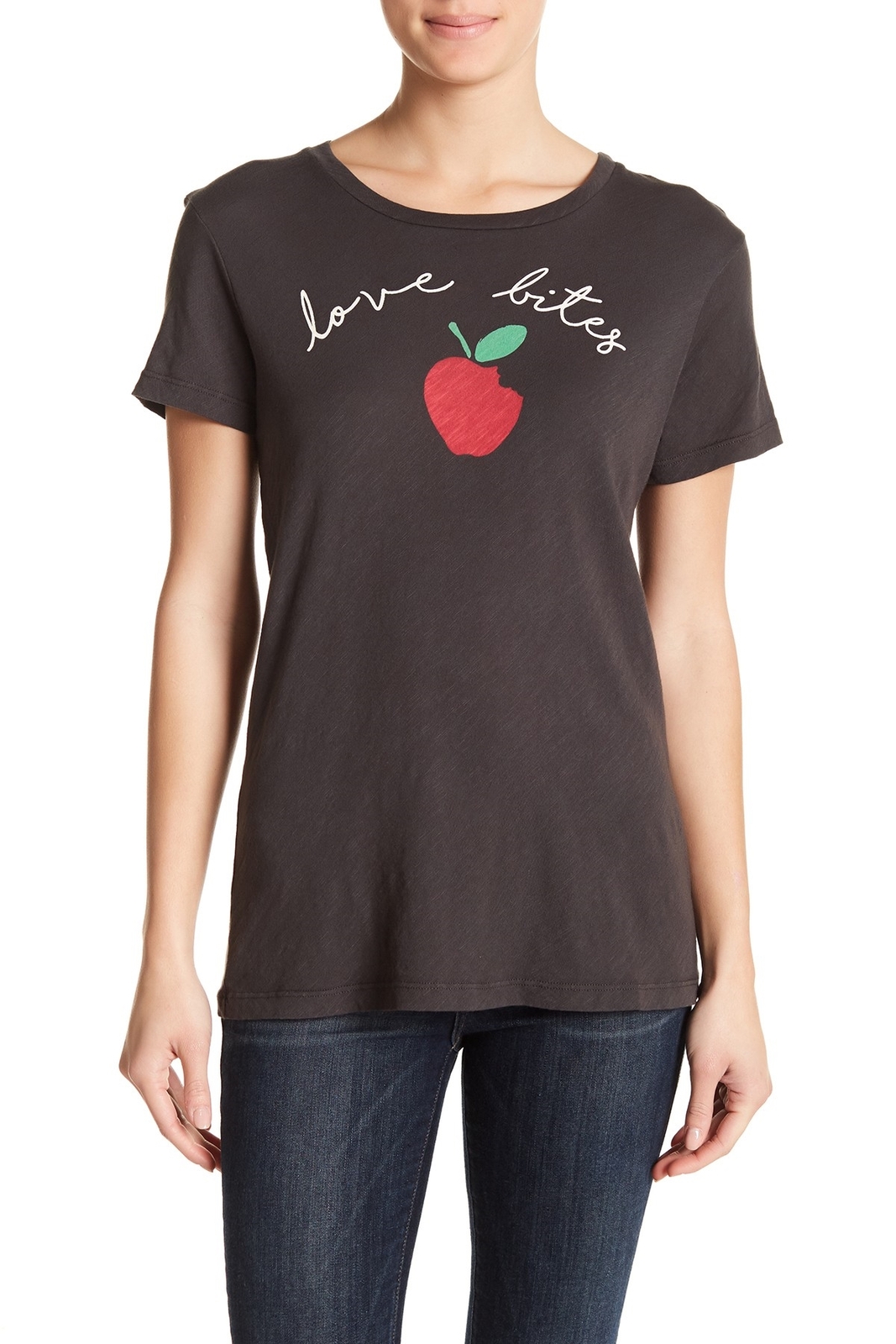 Sundry 156363 Women's Love Bites Boy Graphic Tee Short Sleeve Sz. 1