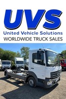 Mercedes-Benz Atego 818 2018 EURO 6 7.5 ton chassi cab Manaul 