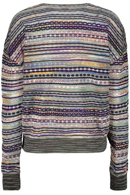 Pre-owned Missoni M  Sweater With V-neck In Purple