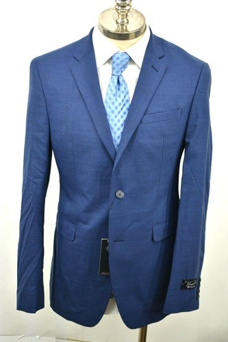 Original Penguin Mens Navy Slim Fit Suit Jacket Single Button Closure Career 40L