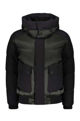 Pre-owned Moorer Roberto-shk Techno Fabric Down Jacket 48 It In Green