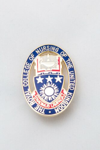 Royal College of Nursing RCN Enamel Crest Badge - Pin or Magnet fixing 