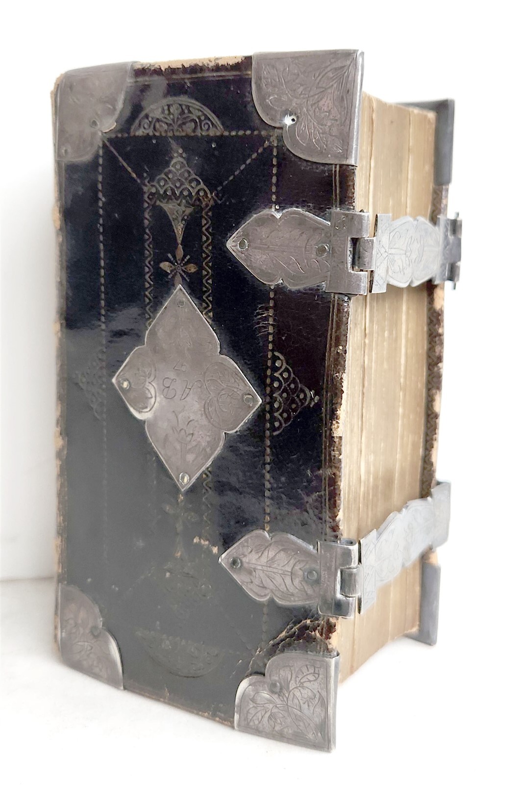 聖書　アンティーク　testament BIBLE Antique 1887 New Testament by New York American Bible