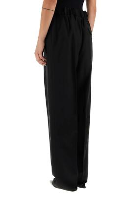Pre-owned Bottega Veneta Wool Trousers In Black