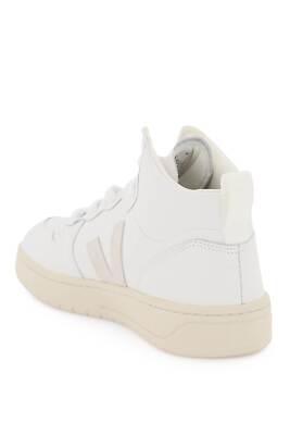 Pre-owned Veja Sneakers Alte V-15 Man Sz.8 Eur.41 Vq0201270b White Exwnt