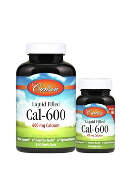 Carlson Laboratories Liquid Cal-600 130 мягких капсул