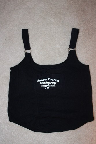J'adoer Foerver Badepnny Trendy Y2k Black Padded Tank Top