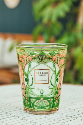 Pre-owned Baobab Collection - Candle Tomorrowland - Lily Of The Valley-moss-pear - Max16 In Green