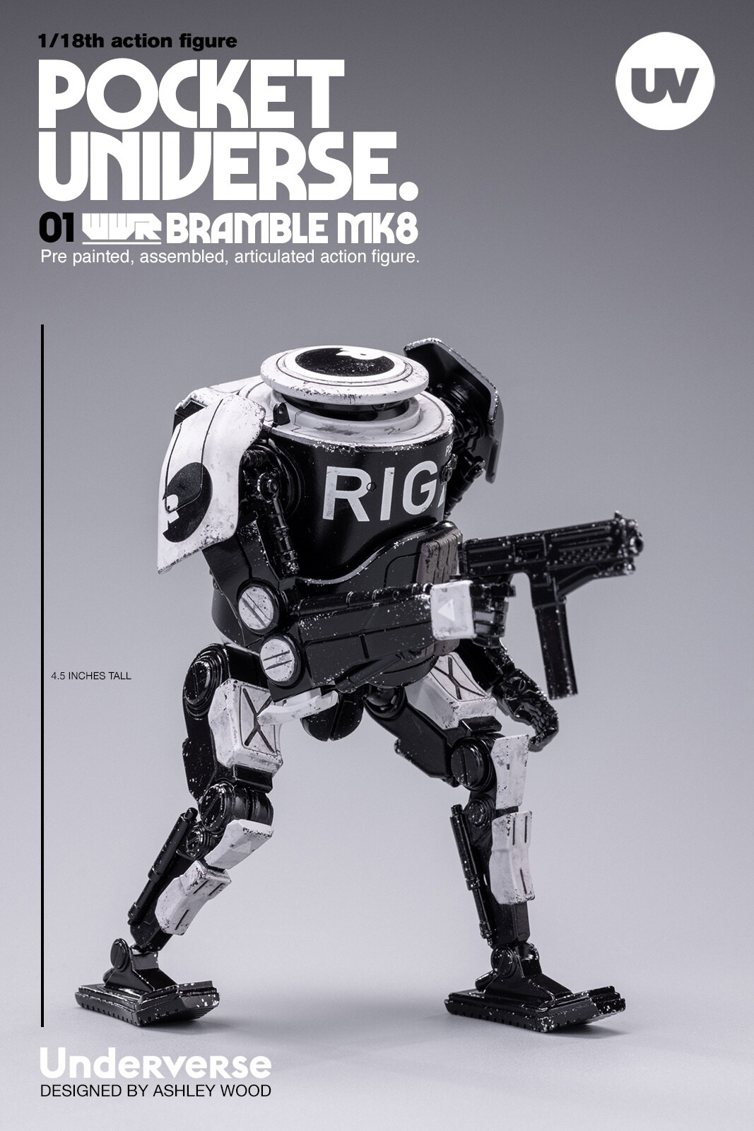 【新品未開封】POCKET UNIVERSE BRAMBLE MK8 RIG UV20045-01: Underverse Pocket Universe - 1/18 WWR Bramble