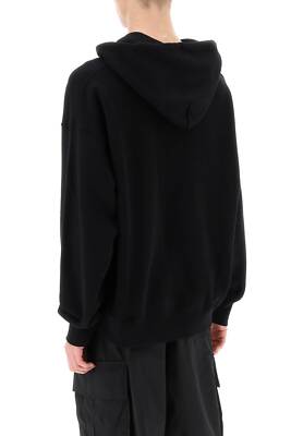 Pre-owned Off-white Hoodie Skate Hood E Logo Off Ombb085c99fle010 Black Sz.s 1001
