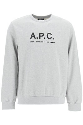 Pre-owned Apc Sweatshirt Hoodie A.p.c. Men Size L Cogacm27783 Pla Grey