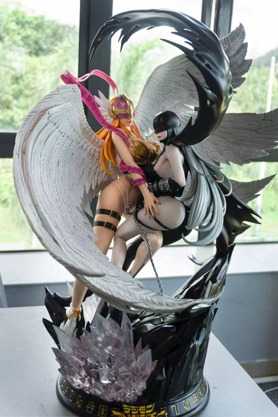お客　NOAH STUDIO ANGEWOMON 1/4 NOAH STUDIO Digimon Angewomon Yagami Hikari GK Statue