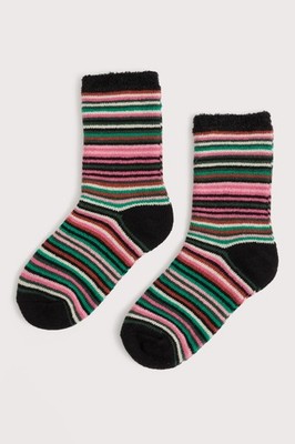 Seasalt Women's Women's Cabin Socks Ripple Marks Glade Mutli