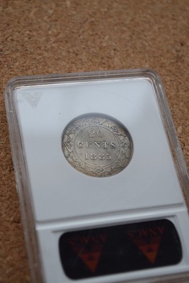 1885 NEWFOUNDLAND 20 CENTS 