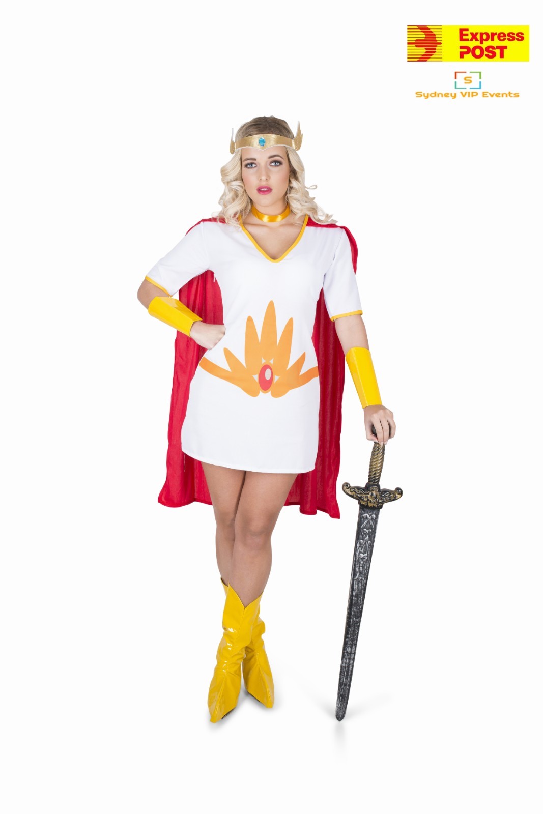 Amazonian Princess Costume Wonder Women Halloween Fancy Dress Super