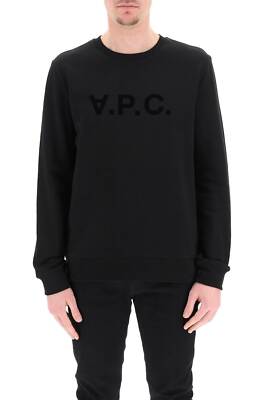Pre-owned Apc Sweatshirt Hoodie A.p.c. Men Size Xl Cofaxh27378 Lzz Black