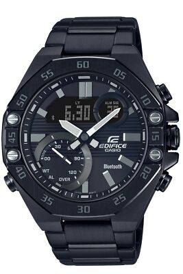 Pre-owned Casio Ecb-10ydc-1ajf Edifice Octagonal Bezel Bluetooth Watch Japan Domestic