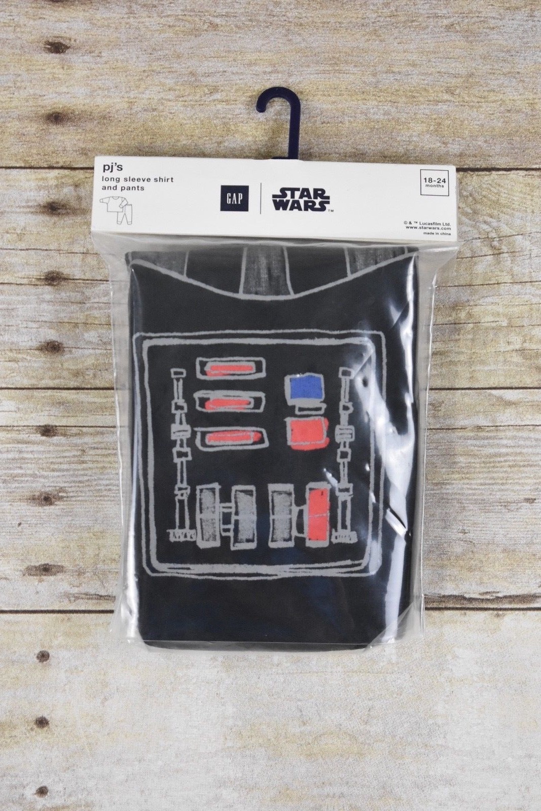 NWT Baby Gap Pajama Sleep Set Star Wars Solo 3T Toddler Long Sleeve PJ