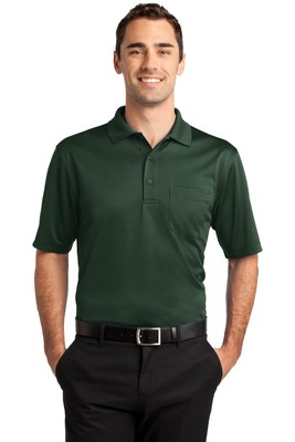 CornerStone CS412P Men's Polyester Short Sleeve Select Snag-Proof Pocket Polo
