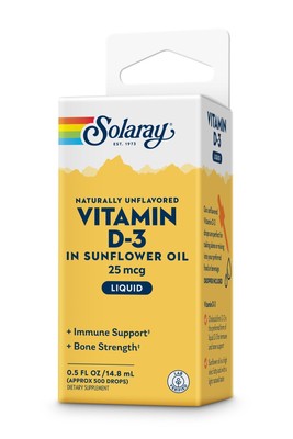 Solaray Liquid D-3 0,5 унции жидкости