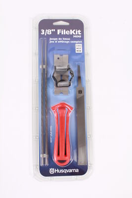 Genuine Husqvarna 531300080 3/8'' Low Profile LOPRO Chainsaw Chain File Kit OEM