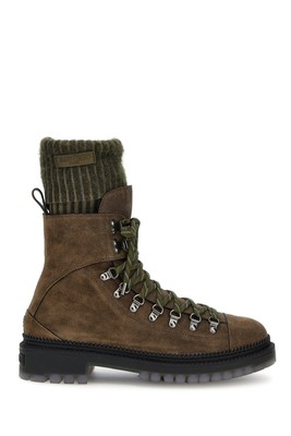 Pre-owned Jimmy Choo Stivali In Umber