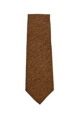 Kiton Brown Polka Dot Silk Tie (1425)