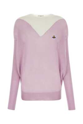 Pre-owned Vivienne Westwood Two-tone Nylon Blend Sweater In O401