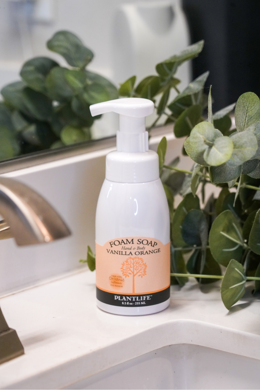 Plantlife Foam Soap - Gentle, Moisturizing, Plant-based for All Skin Types