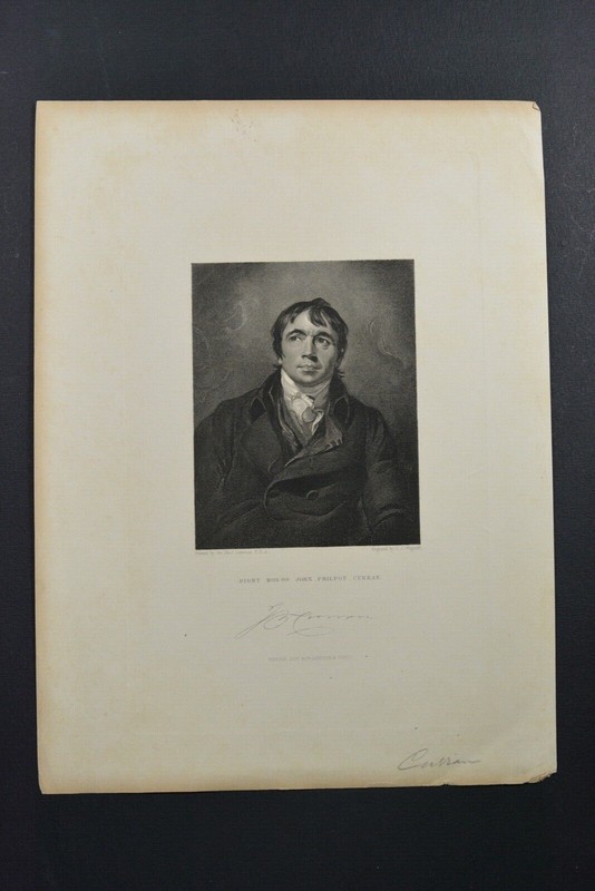 John Philpot Curran, NÃ© Ã  Newmarket, Irlande En 1750-1817, Avocat
