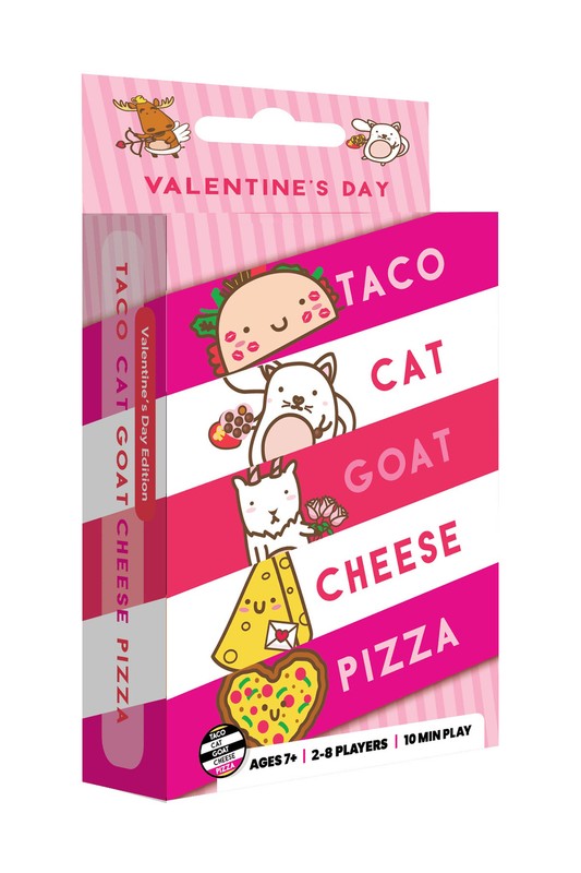 Taco Cat Goat Cheese Pizza Valentine's Day Edition