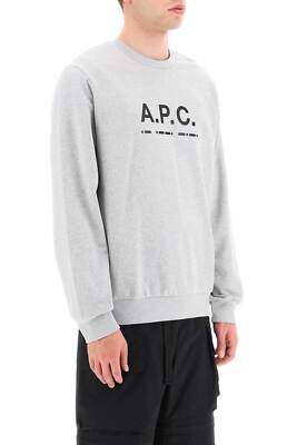 Pre-owned Apc Sweatshirt Hoodie A.p.c. Men Size L Cogacm27783 Pla Grey