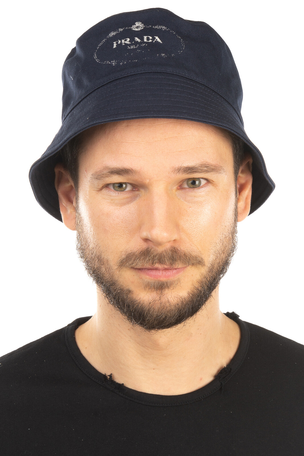 prada canvas bucket hat