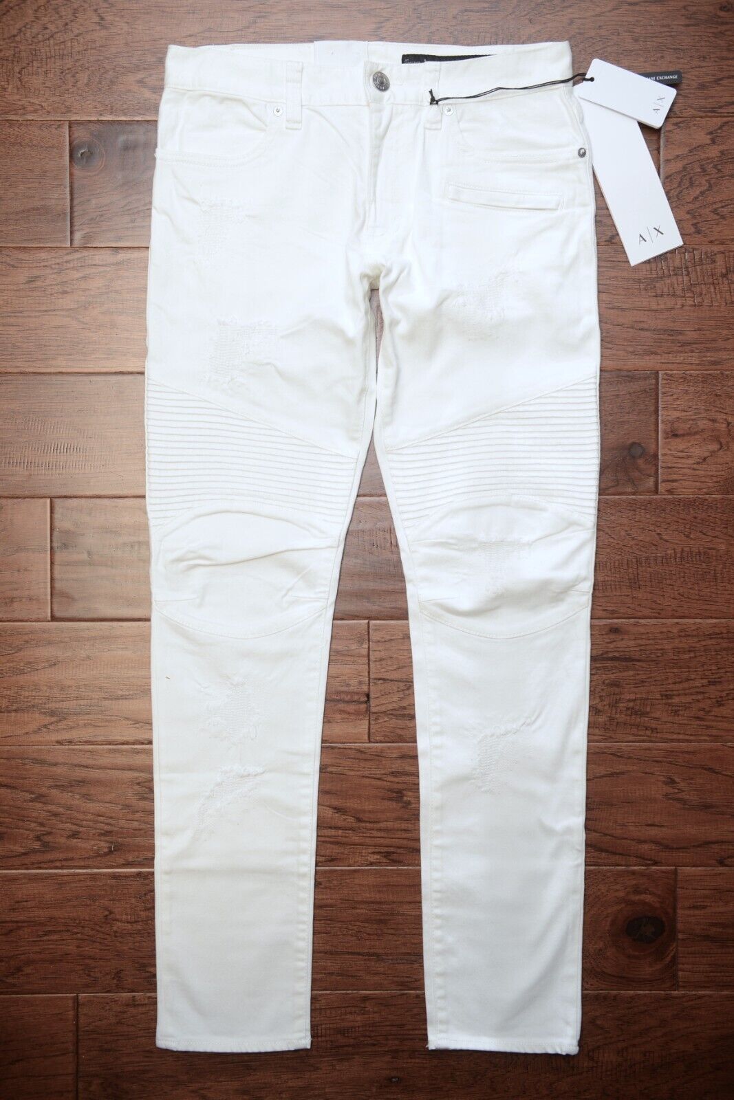 Armani Exchange A|X $180 J27 Men's Skinny Biker Stretch Armani Exchange A|X $180 J27 Men's Skinny Biker Stretch