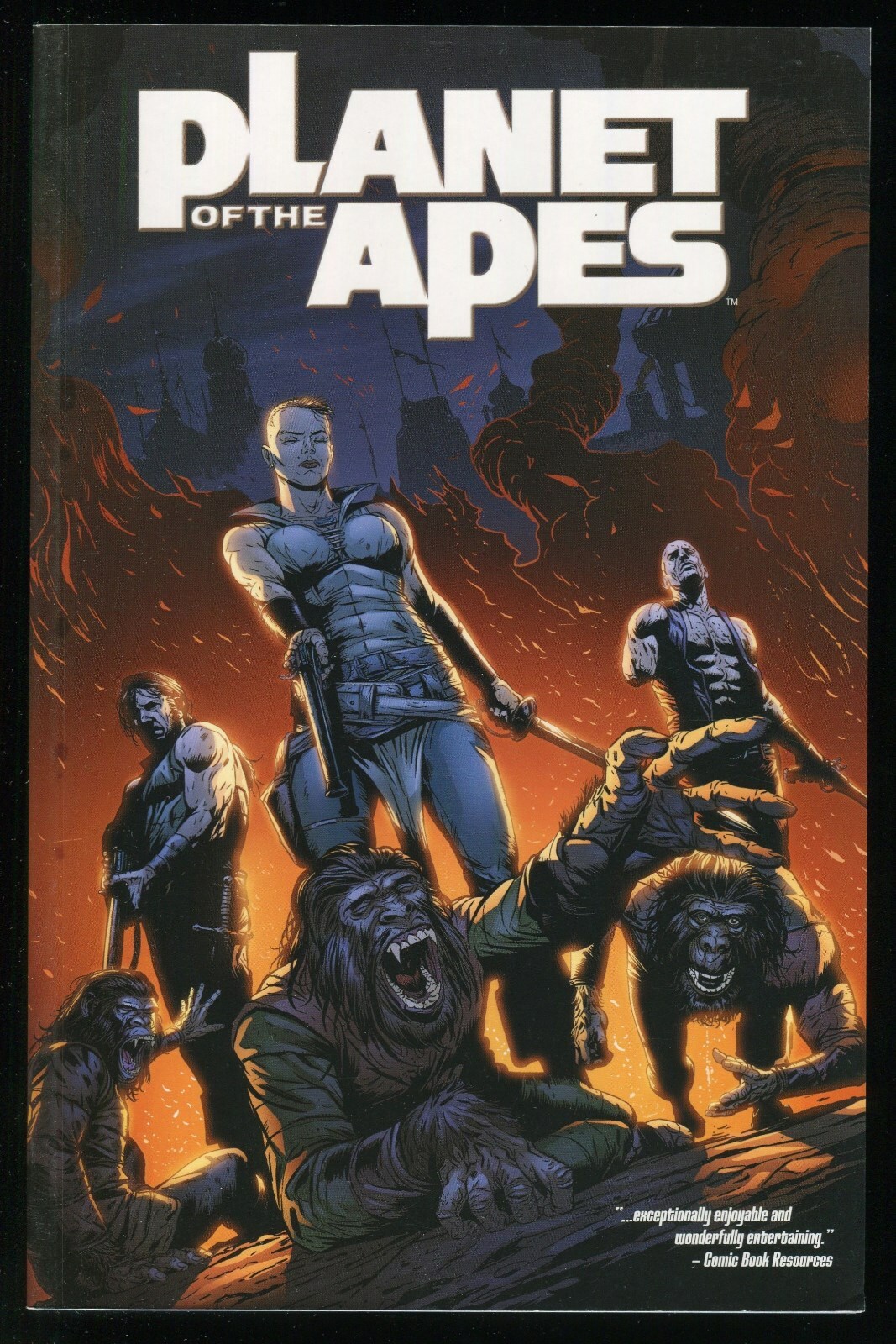 PLANET OF THE APES バナー Planet of the Apes Volume 5 The Utopians Trade Paperback TPB