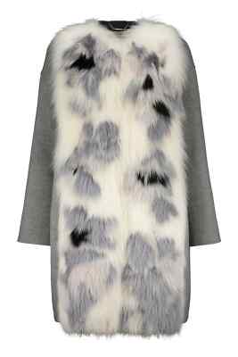 Pre-owned Fendi Cashmere Coat In Gray