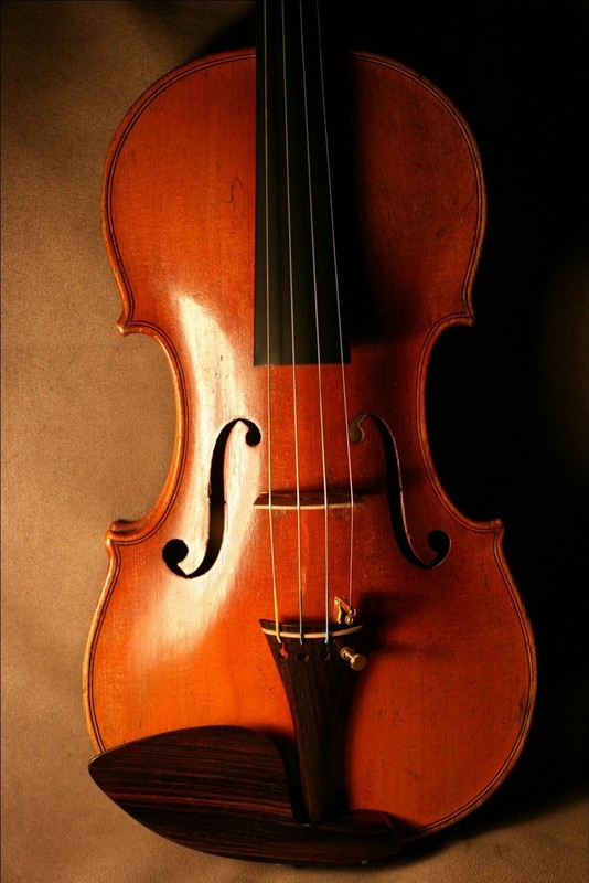 Violon Francais 18e Fait Par Claude Aubert A Troyes Vers 1760 - 18th C. Violin.