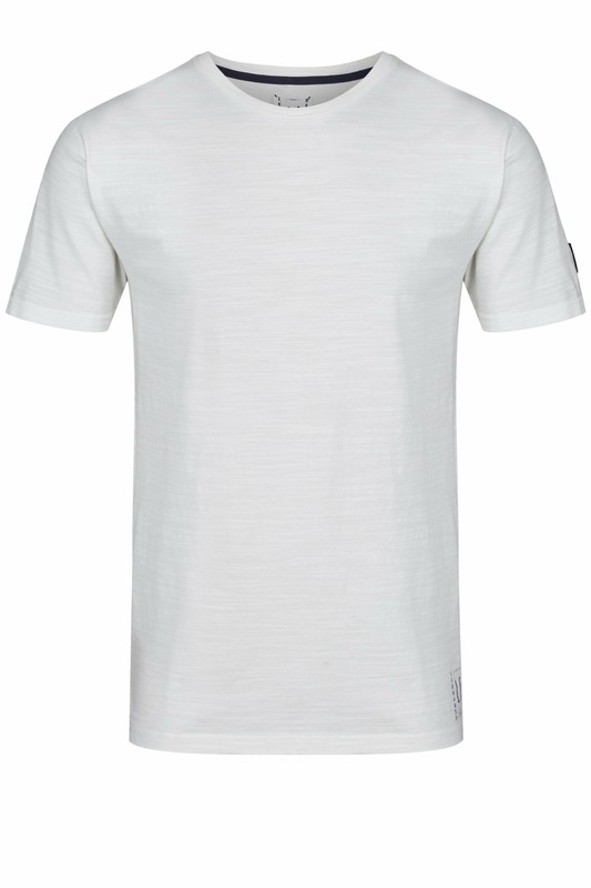 Uomo ELLESSE Prado Sl T-Shirt Ottica Bianco