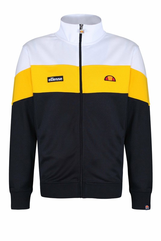 ellesse rimini track top yellow