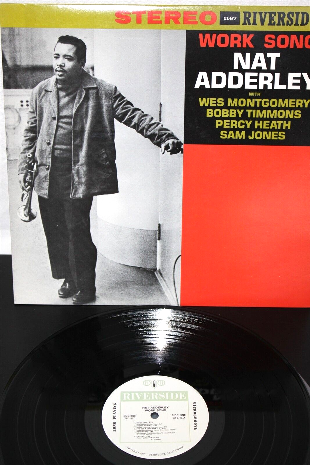米LP Nat Adderley Work Song OJC363 Original Jazz Classics, Riverside Records /00260 Nat Adderley 