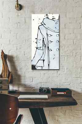 Epic Graffiti 'Fashion Strokes VII Pastel Crop' by Anne Tavoletti, Giclee Canvas