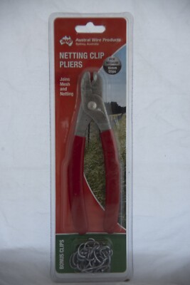 AWP Netting Clip Pliers Red for Medium 16mm Clips