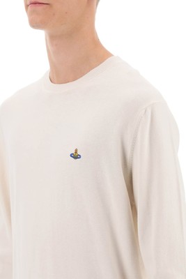 Pre-owned Vivienne Westwood Organic Cotton And Cashmere Sweater In White