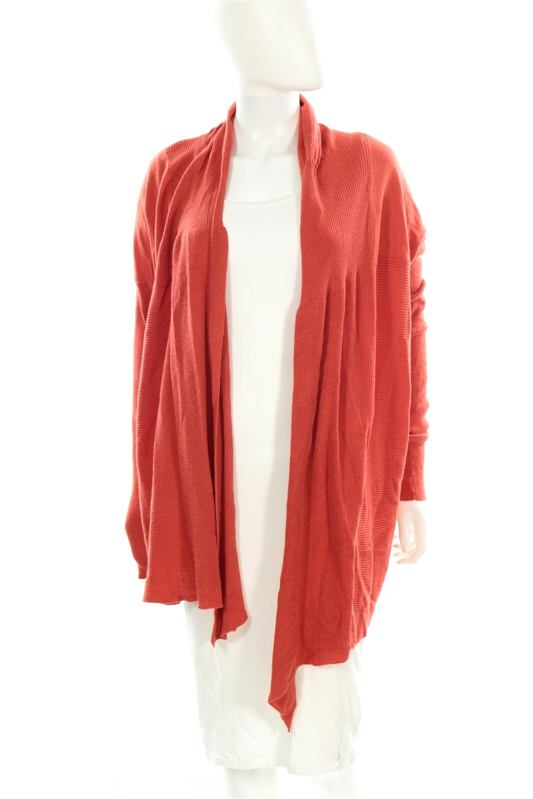Womens Jarbo Shawl Nectarin Red Cardigan Sweater Size 34