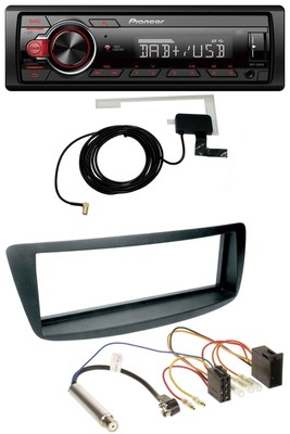 Pioneer 1DIN MP3 DAB USB AUX Autoradio für Peugeot 107 Citroen C1 Phantomeinspei